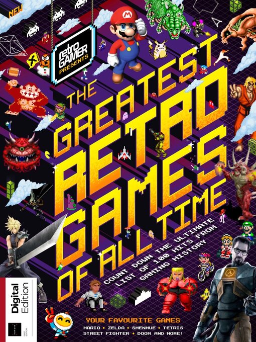 Cover image for Retro Gamer Presents: The Greatest Retro Games of All Time
